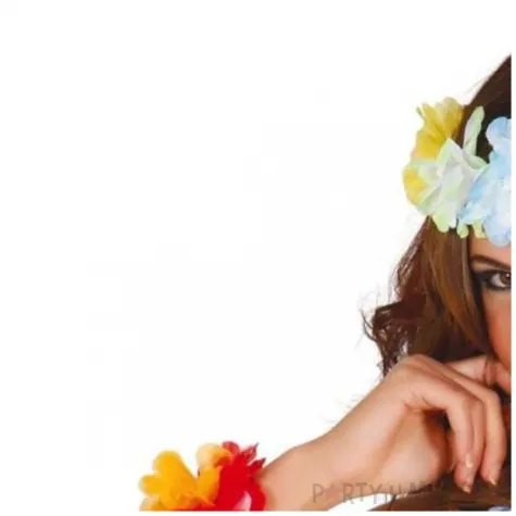 zestaw hawaje naszyjnik opaska i bransoletki guirca