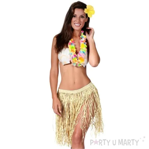 zestaw hawajskie party slomkowy guirca