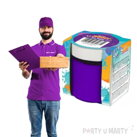 zestaw jiggly slime fioletowa sliwka tuban 100g