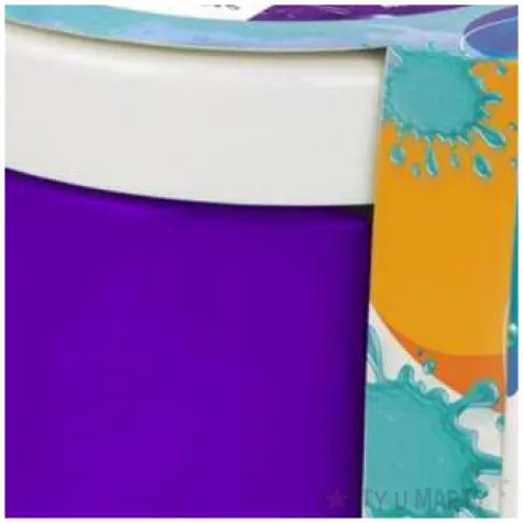 zestaw jiggly slime fioletowa sliwka tuban 500g