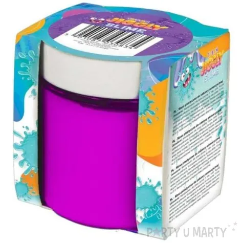 zestaw jiggly slime fioletowy perlowy tuban 100g
