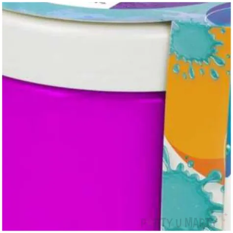 zestaw jiggly slime fioletowy perlowy tuban 500g