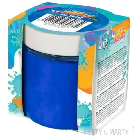 zestaw jiggly slime niebieska jagoda tuban 100g