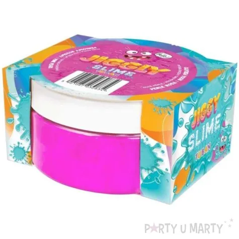 zestaw jiggly slime rozowy perlowy tuban 200g