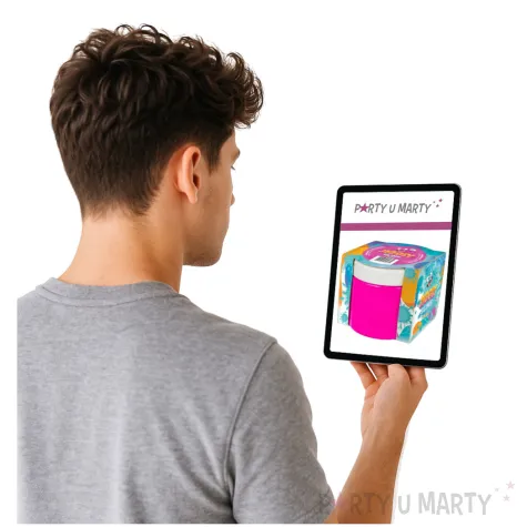 zestaw jiggly slime rozowy perlowy tuban 500g