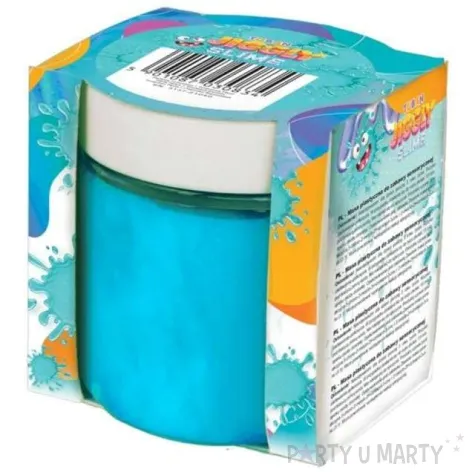 zestaw jiggly slime turkusowy perlowy tuban 100g
