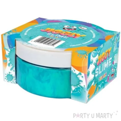 zestaw jiggly slime turkusowy perlowy tuban 200g