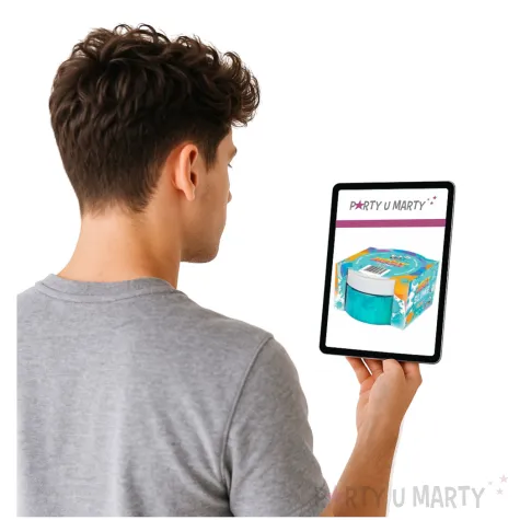 zestaw jiggly slime turkusowy perlowy tuban 200g