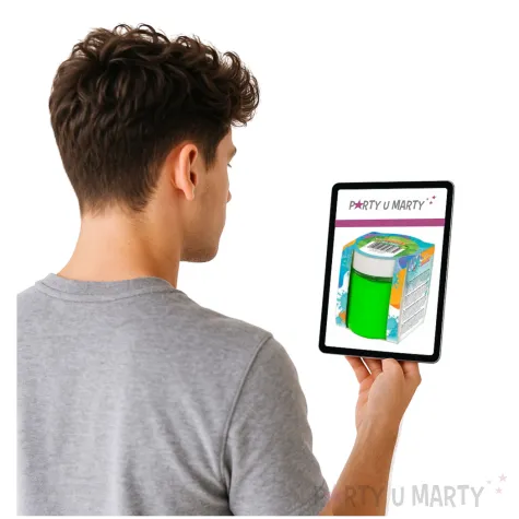 zestaw jiggly slime zielone jablko tuban 100g