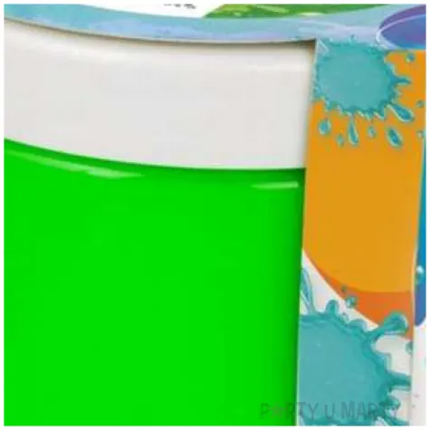 zestaw jiggly slime zielone jablko tuban 500g