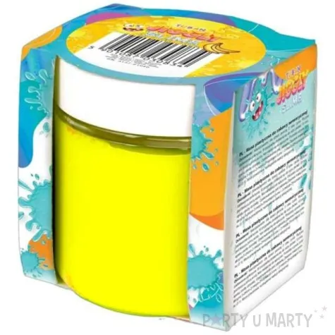zestaw jiggly slime zolty banan tuban 100g
