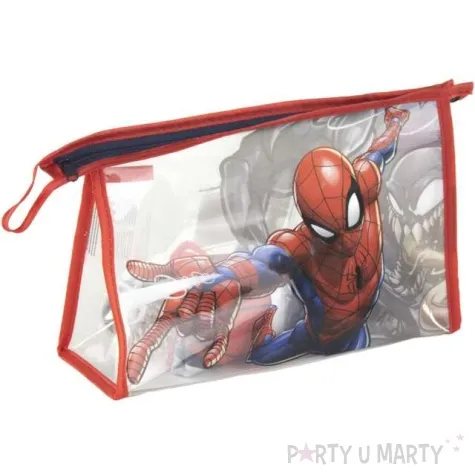 zestaw kosmetyczka spiderman czlowiek pajak cerda