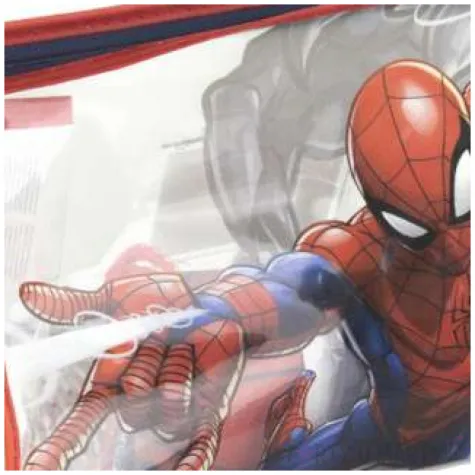 zestaw kosmetyczka spiderman czlowiek pajak cerda