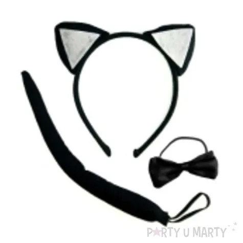 zestaw kotek czarny kraszek