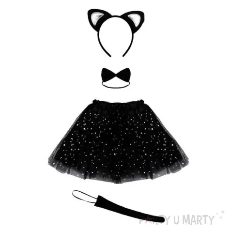 zestaw kotek czarny kraszek