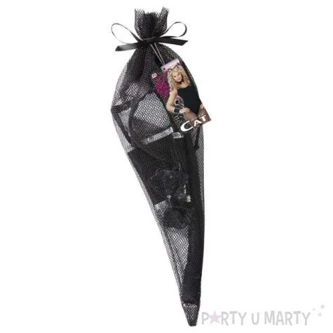 zestaw kotka z bransoletkami czarny widmann