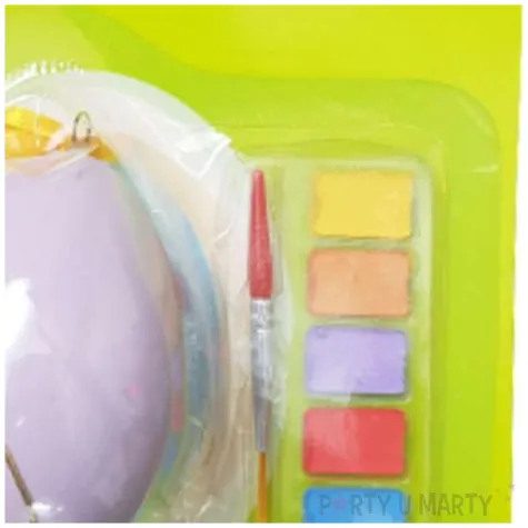 zestaw kreatywny jajko z farbkami fioletowe arpex