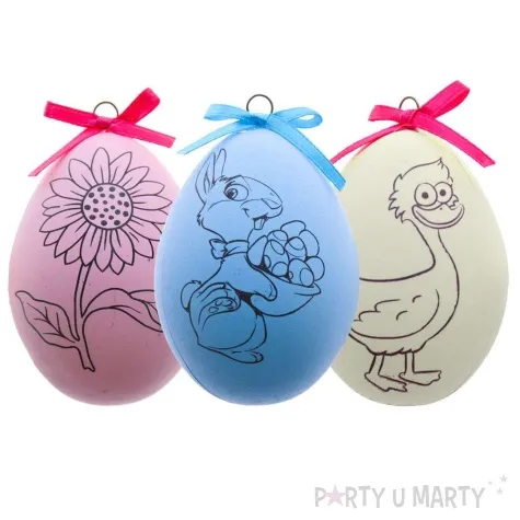 zestaw kreatywny jajko z farbkami fioletowe arpex