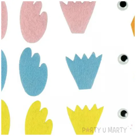 zestaw kreatywny kurczaczki mix arpex 5 szt