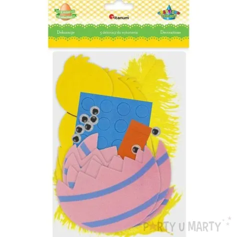 zestaw kreatywny kurczak w pisance titanum