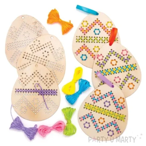 zestaw kreatywny pisanki do haftowania arpex 3 szt