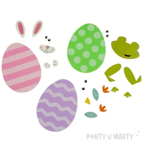 zestaw kreatywny pisanki zwierzatka mix arpex