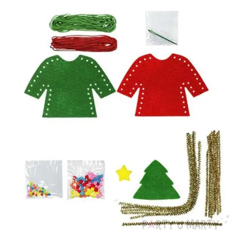 zestaw kreatywny swiateczne sweterki titanum