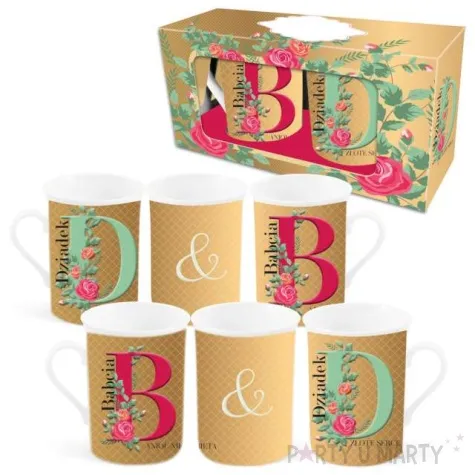 zestaw kubkow dzien babci i dziadka b i d bgtech 290 ml 2 szt