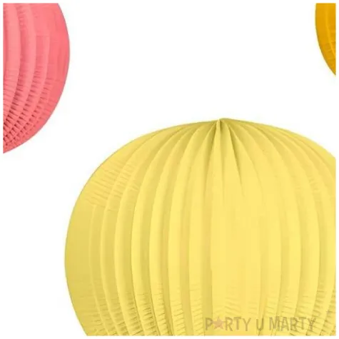 zestaw lampionow papierowych harmonijka mix partydeco 19 31 cm 3 szt