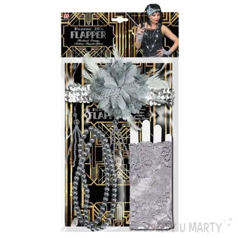 zestaw lata 20 srebrne widmann