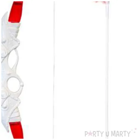 zestaw luk amora bialo czerwony widmann