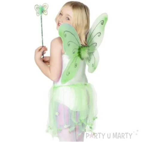 zestaw motylek zielony smiffys