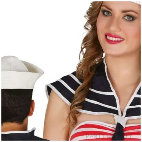 zestaw mrynarz czapka i kolnierz guirca