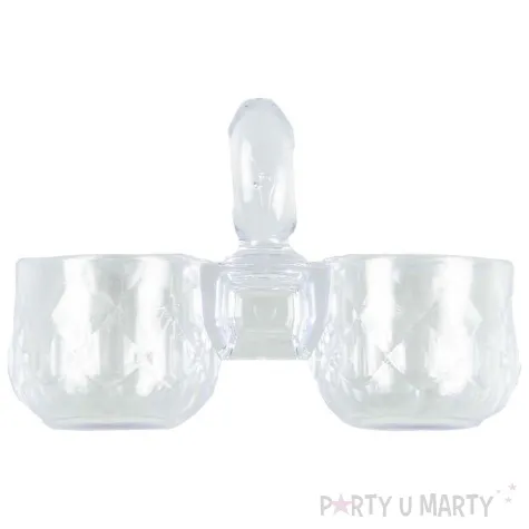 zestaw na maslo i chrzan lux przezroczysty arpex