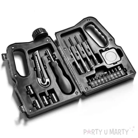 zestaw narzedziowy kanister czarny gadgetmaster