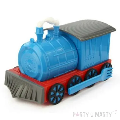 zestaw niejadka ciuchcia niebieska gagito