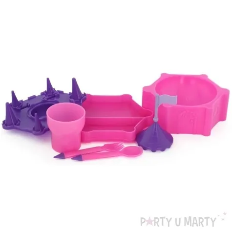 zestaw niejadka zamek ksiezniczki rozowy gagito