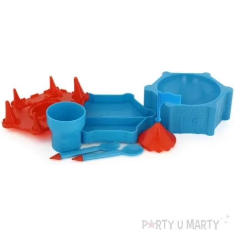 zestaw niejadka zamek rycerza niebieski gagito