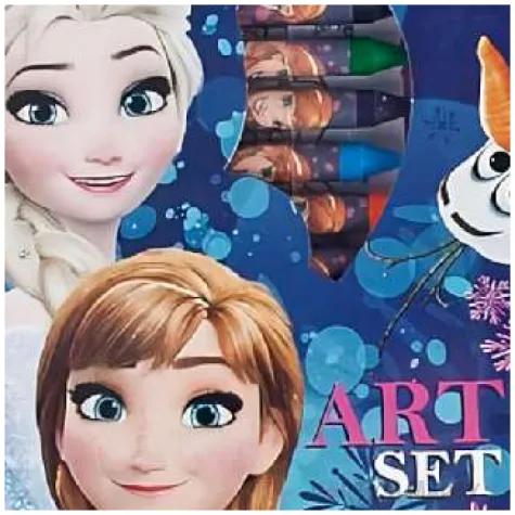 zestaw plastyczny frozen kraina lodu 28 element starpak