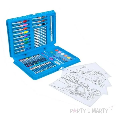 zestaw plastyczny frozen kraina lodu 68 element starpak