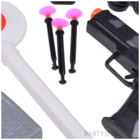 zestaw policjant z lizakiem z drogowki arpex