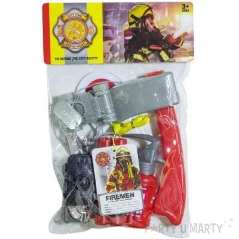 zestaw strazak delux tropic 10 szt