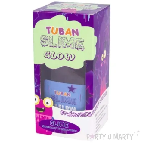 zestaw super slime swiecacy w ciemnosci tuban