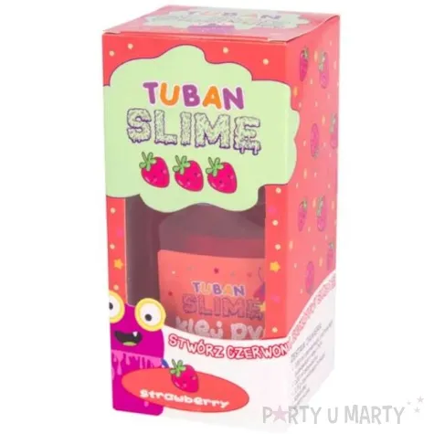 zestaw super slime truskawka tuban