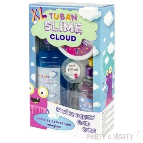 zestaw super slime xl chmurka tuban 2 x 100 ml