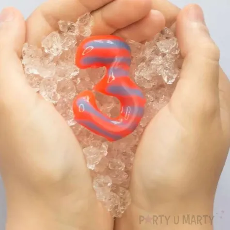 zestaw tubi jelly cyferki 6 kolorow akwarium tuban