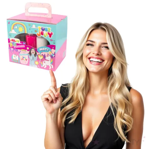 zestaw tubi jelly jednorozec 6 kolorow akwarium tuban