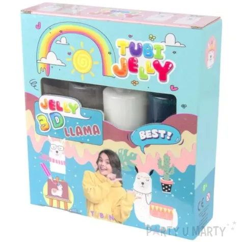 zestaw tubi jelly lama 3 kolory tuban