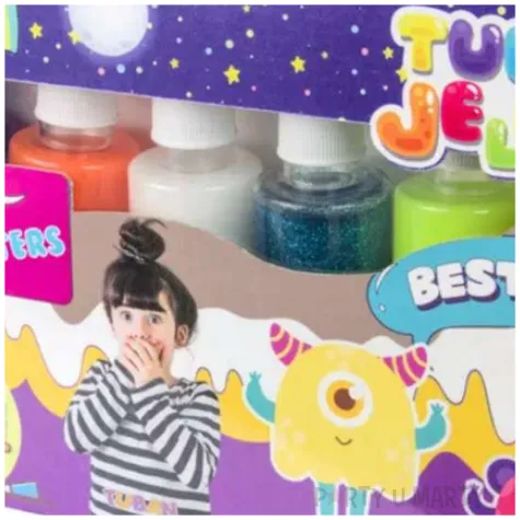 zestaw tubi jelly potworki 6 kolorow tuban
