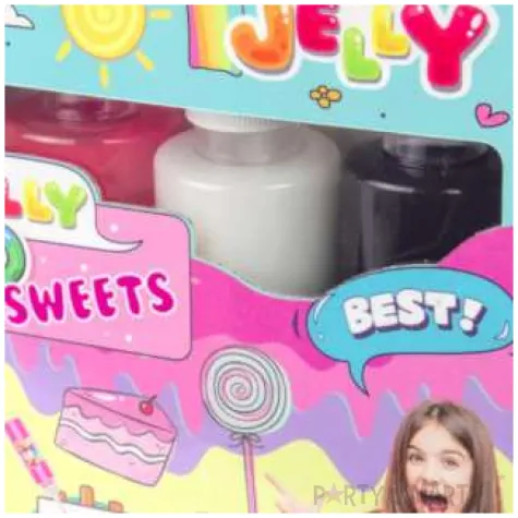 zestaw tubi jelly slodycze 3 kolory tuban